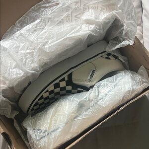Vans Checkered Black and White Sneakers